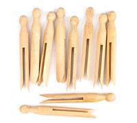 Baker Ross ET209 Lot de 24 Pinces à Linge en Bois pour activités artistiques et Artisanales