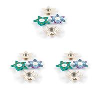 Baker Ross EX7082 Porte Bougies en Bois en Forme d'Etoile et Flocon de Neige - Lot de 12, décorations en Bois, Idéal pour Les décorations de Noël pour Les Enfants de l'artisanat