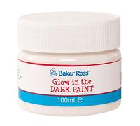 Baker Ross FE590 Peinture phosphorescent- Lot de 1, peinture lavable, ensemble de peinture pour enfants, ensembles d'art pour enfants