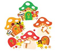 Baker Ross FE654 Décoration Enfant pour Portes motif Fée Automne - Lot de 4, Décorations de Fée pour Enfants, Activité Manuelle Automnale
