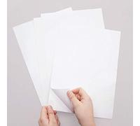 Baker Ross Feuilles Auto-adhésives Double Face A4 (Paquet de 5) - Loisirs créatifs pour Enfants AT311