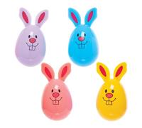 Baker Ross FN005 Œufs de lapin de Pâques - paquet de 12, sacs de Pâques pour enfants