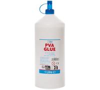 Baker Ross FN078 Washable PVA Glue - 1 Litre, PVA pour les écoles, fournitures d'enseignement, colle polyvalente pour le bois, le papier et la carte