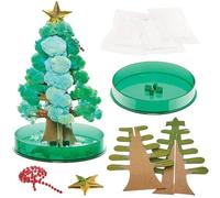Baker Ross FN348 Arbres de Noël magiques - Lot de 2, Bricolage en cristal pour les enfants, Décorations de Noël pour les enfants