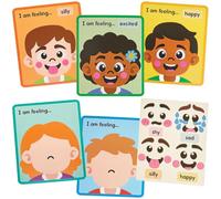 Baker Ross FN428 Kits « Comment je me sens » - Lot de 8, arts plastiques éducatifs pour enfants et écoles