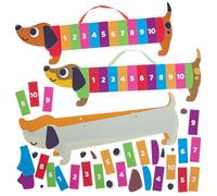 Baker Ross FN452 Kits pour apprendre à compter avec des saucisses - Lot de 4, STEM, sciences, mathématiques et aides à l'apprentissage pour les enfants et les écoles