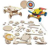 Baker Ross FN489 Mini kits d'arbalète en bois - Lot de 2, STEM, science, mathématiques et aides à l'apprentissage pour enfants et écoles