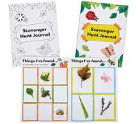 Baker Ross FN575 Carnets de chasse au trésor - Lot de 3, activités de plein air pour enfants, cadeaux de lecture et d'écriture pour enfants