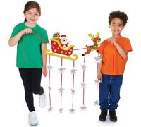 Baker Ross FN649 Kit de décoration « Faites un vœu de Noël » - Lot de 1, kit de bricolage de Noël pour que les enfants créent des décorations de Noël personnalisées