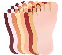 Baker Ross Formes de Pieds en Papier Cartonné Couleur Chair - Lot de 56, Papier Loisirs Creatifs (FX244)