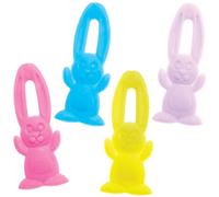 Baker Ross FX548 Lapins volants extensibles - Lot de 12, remplissage de sacs de Pâques pour les enfants