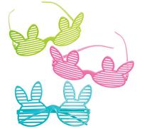 Baker Ross FX550 Lunettes en forme de lapin - Lot de 6, pour remplir les sacs de Pâques des enfants