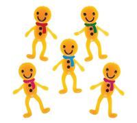 Baker Ross FX630 Bonhomme de pain d'épice - paquet de 10, sacs de Noël pour enfants