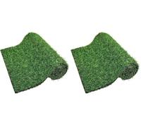 Baker Ross FX649 Rouleau de Gazon Artificiel - Lot de 2, (30cm x 60cm x 1.5cm) Faux Gazon pour Le modelage