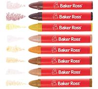 Baker Ross FX819 Crayons couleur chair - Lots de 2 boîtes, fournitures de loisirs créatifs pour enfants