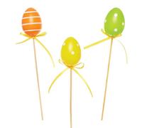 Baker Ross FX960 Pics d'oeufs de Pâques - paquet de 8, embellissements de Pâques pour le bricolage