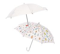 Baker Ross FX997 Design Your Own Umbrellas - Pack de 2, parapluies à peindre et à décorer