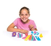 Baker Ross Kit de Fabrication de Bougies pour Enfants avec des mèches et de Cire. (Pack de 6 Couleurs), coleurs assorties