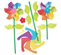 Baker Ross Kit moulin à vent, coloris assortis, 13 cm, AG309