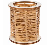 Baker Ross Kits de Tissage de Pots à Crayons en Bois - Lot de 3, Articles de Bricolage en Bois pour Enfants (FC392)
