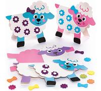 Baker Ross Lamm FC485 Lot de 6 cartes de vœux pour enfant