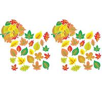 Baker Ross Leaf Foam Stickers for Craft AF547 (Lot de 2)