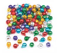 Baker Ross Lot de 120 Mini Cloches Métalliques