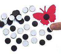 Baker Ross Lot de 150 Aimants Autocollants - Idéal pour Les créations murales, Blanc