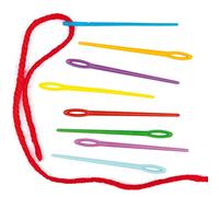 Baker Ross Lot de 50 Aiguilles Colorées en Plastique - Idéal pour Les Loisirs créatifs de Couture
