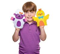 Baker Ross Marionnettes de Pâques à coudre (Lot de 3) - Loisirs créatifs de Pâques pour enfants AW132