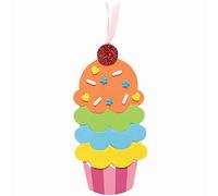 Baker Ross Marque Page forme Cupcake - Lot de 6, Activités de Loisirs pour les Enfants (FC422)