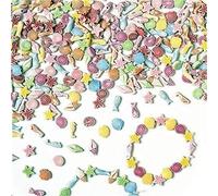 Baker Ross Mini perles à motifs Bord de mer (lot de 400) - Matériel créatif pour enfants et adultes