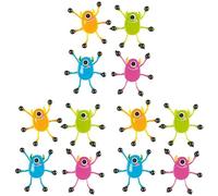 Baker Ross Monstres Muraux Rampants (Lot de 6) - Jouets pour Enfants, Paquet de 3