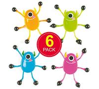 Baker Ross Monstres Muraux Rampants (Paquet de 6) - Jouets pour Enfants