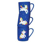 Baker Ross Mugs Licornes arcs-en-ciel pour enfant - Cadeaux amusants pour pochettes-surprises pour enfant (Lot de 4)
