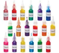 Baker Ross Pack Économique Peintures 3D pour Tissu - Vendu par lot de 18