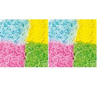 Baker Ross Papier déchiré aux coloris printaniers pour les œuvres d'art et loisirs créatifs pour Pâques - Par lot - version anglaise (Lot de 2)