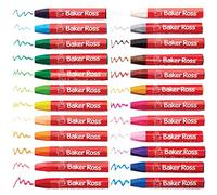 Baker Ross Peinture a l'Huile - Lot de 24, Peinture pour les Enfants (FC843)