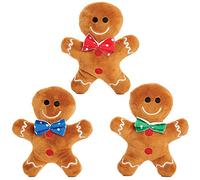 Baker Ross Peluches en forme de Bonhomme de Pain d'Epices - Lot de 3, Jouets pour Enfants (FX333)