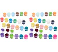 Baker Ross Petits Pots de Peinture Acrylique - Lot de 48, Peinture pour Enfants (FC887)