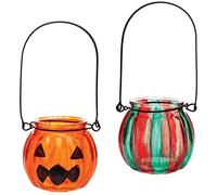 Baker Ross Porte-bougies chauffe-plat en verre (boîte de 4) - Loisirs créatifs de Noël pour enfants