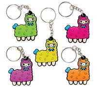 Baker Ross Porte Clés motif Lamas - Lot de 10, Activites Manuelles pour Enfants (FC949)
