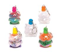 Baker Ross Porte-clés Porte-clés hiboux pour Sable (Paquet de 5) - Loisirs créatifs pour Enfants