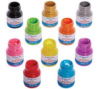 Baker Ross Pots de Peinture Pailletée - Lot de 10, Peinture pour Enfants (FX324)