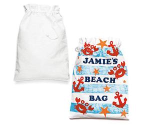 Baker Ross Sacs à cordonnet uni, sac en toile pour les enfants à personnaliser et à peindre le vôtre dans l'art et l'artisanat pour enfants (pack de 2)