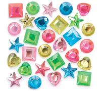 Baker Ross Strass Autocollant motif Fées - Lot de 200, Loisirs Créatifs pour Enfants (FC550)