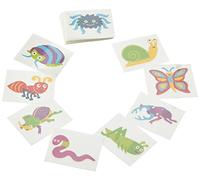 Baker Ross Tatouages insectes pour enfant - parfaits pour les pochettes-surprises de printemps pour enfants (Lot de 24)