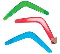 Baker Ross VC223 Jouets boomerangs aux couleurs de l'arc-en-ciel - Lot de 6, jouets boomerangs arc-en-ciel