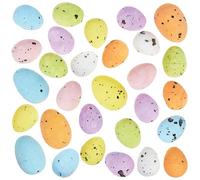 Baker Ross WA169 Mini œufs de Pâques pour loisirs créatifs - Lot de 100, œufs en polystyrène colorés pour loisirs créatifs et décorations de Pâques