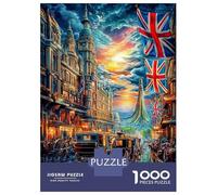 Baker Street Puzzle 1000 Pièces pour Adultes Et Enfants Difficile DIY Jigsaw Puzzle Casse-tête De Jeu Familial Jouets De Défi 52x38cm/1000pcs